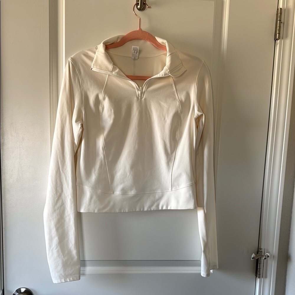 Cream Long Sleeve Pullover